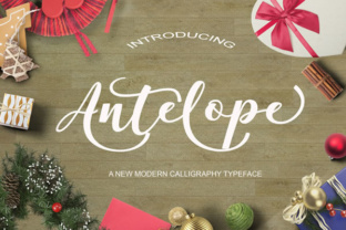 Antelope: A Modern Calligraphy Typeface for Editorial Design