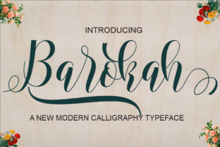 Barokah: A Handwritten Font for Branding