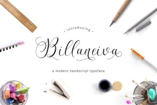 Billaneiva: The Handwritten Font for Polished Brands
