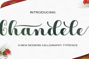 Chandele: A Modern Script Font for Web Design
