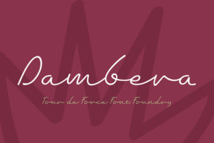 Dambera Retro: A Script Font for Authentic Branding