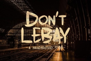 Don t Lebay: A Handwritten Font for Authentic Branding