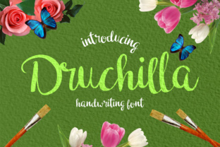 Druchilla Font: Elevating Web Design with Handwritten Charm