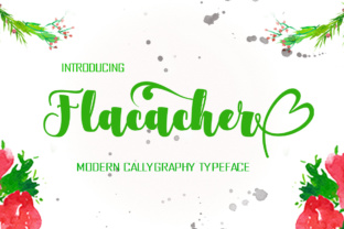 Flacacher: A Bold Handwritten Typeface for Branding