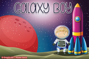 Galaxy Boy: A Playful Typeface for Modern Editorial Design