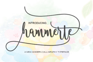 Hammerte: The Script Font That Elevates Campaign Visuals