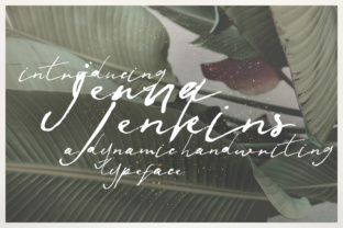 Jenna Jenkins: A Handwritten Font for Authentic Brands