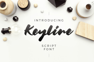 Keyline: A Handwritten Font for Strong Branding