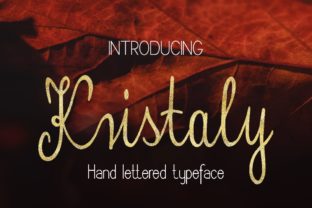 Kristaly Font Review: A Neat Handwritten Typeface for Branding