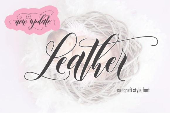 Leather Font Review: Elevating Campaign Visuals