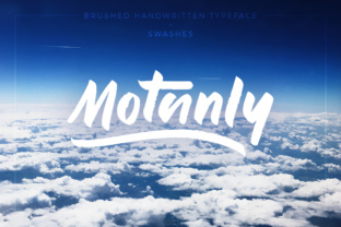 Motanly: A Handmade Script Font for Editorial Design