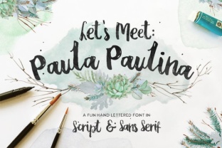 Paula Paulina Font Review: A Versatile Script Duo