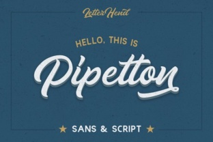 Pipetton: A Versatile Font for Bold Campaigns