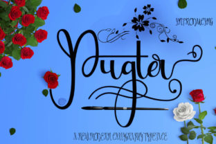 Pugter: A Handwritten Typeface for Editorial Warmth
