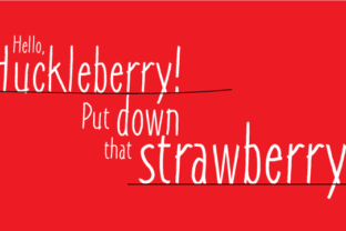 Qiltray: A Handwritten Typeface for Editorial Clarity