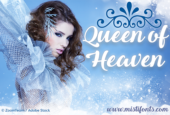 Queen of Heaven: A Script Font for Elegant Branding
