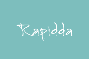 Rapidda Family: A Modern Script Font for Web Design