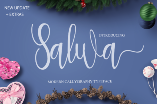 Salwa: A Modern Calligraphy Font for Branding