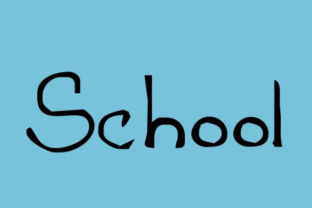 School Typeface for Modern Web Design