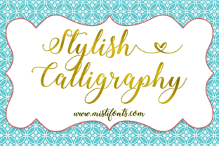 Stylish Calligraphy: A Typeface for Editorial Elegance