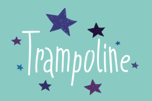 Trampoline Font: A Human Touch for Digital Campaigns
