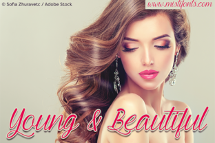 Young and Beautiful: A Typeface for Elegant Editorial Design